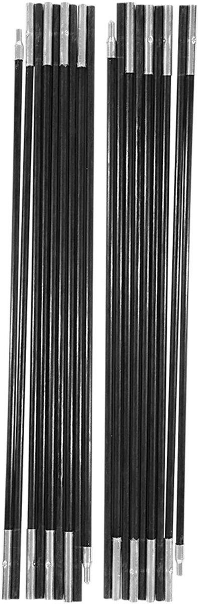 Store_8 - Glasvezel Tent Polen Kit - Universele Camping Tent Pole Bars - 4.9M - Ondersteuning Frames Kit - Geschikt voor 7-8 Personen - Ideaal voor...