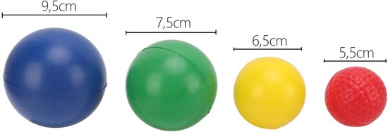 Piano Vinger Training Ballen - Handen en Polsen Versterking - Set van 4 Groottes - Muziek Accessoires - Geschikt voor Beginners en Leraren — afbeelding 3