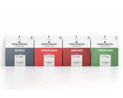 Vascobelo Professional Discs Proefpakket – 4 Smaken – Premium Koffie Discs
