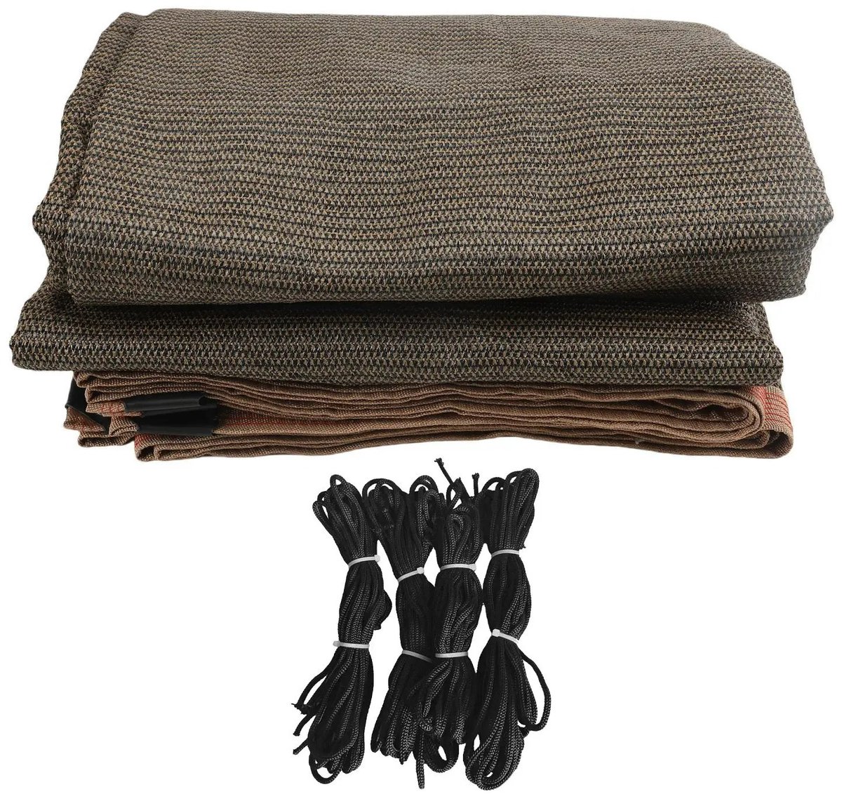 Innovastore Zonneschermdoek - Luifeldoek - Zonneluifel - Zonneschermzeil - UV-bescherming - Polyethyleen - 300x400 cm - Bruin