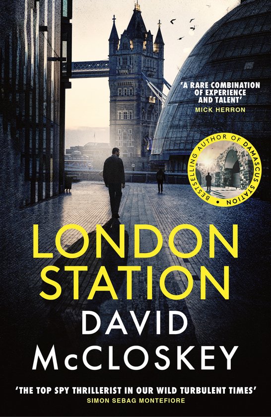 David McCloskey spy thriller- London Station - cover