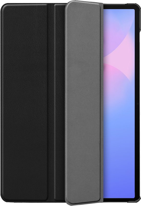 Just in case Samsung Galaxy Tab S10 FE Plus TriFold Book Case Zwart