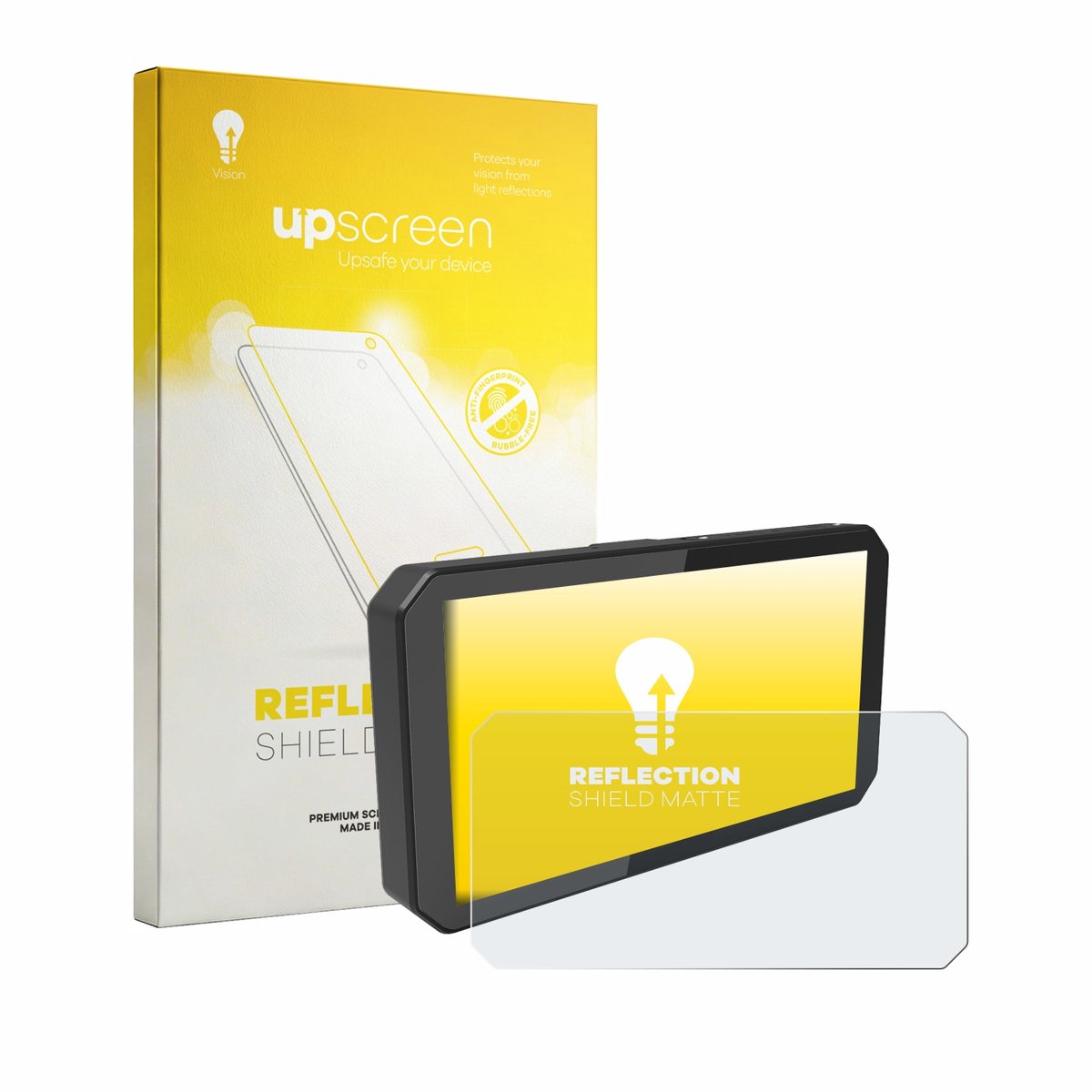 upscreen - Screenprotector voor Innovv N1 Pro 5.99" - Folie Beschermfolie anti glare matte