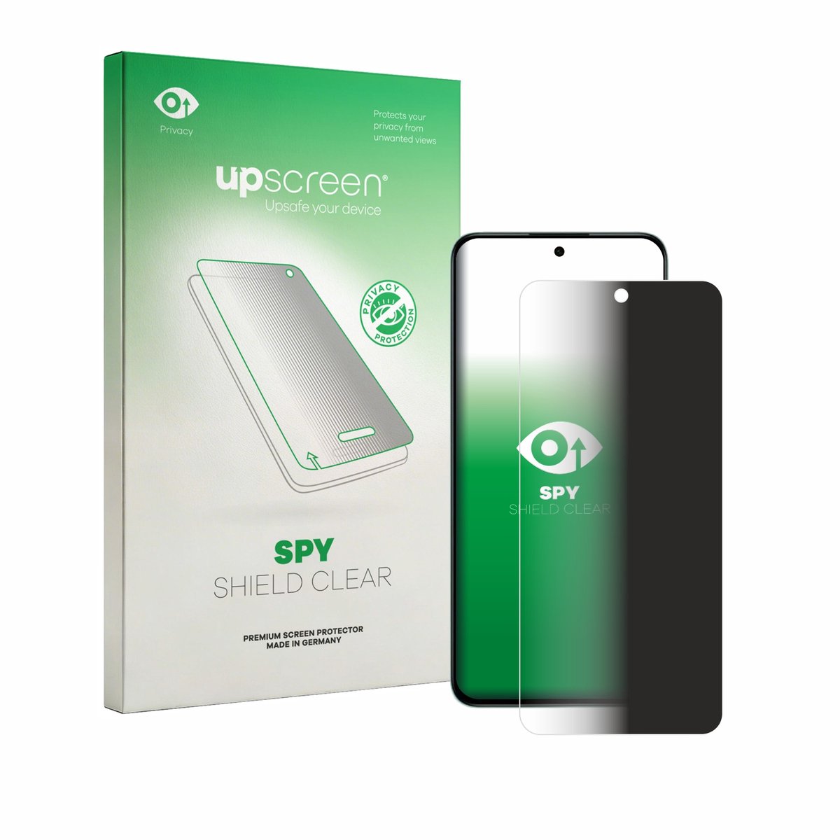 upscreen - privacy screenprotector voor Honor Play 80 Pro - Folie Beschermfolie Blauwlichtfilter