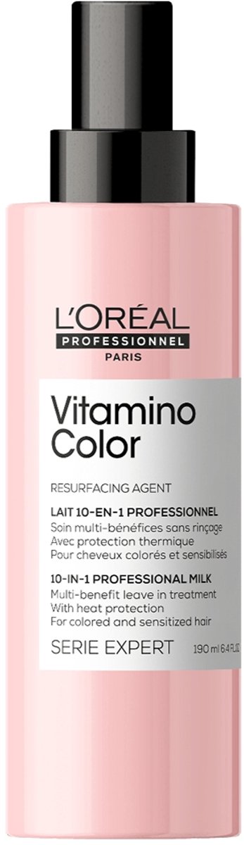 L’Oréal Professionnel Vitamino Color 10-In-1 Spray – Ontwarrende verzorging voor gekleurd haar, leave-in – 190 ml