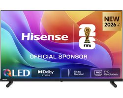 Hisense 32A5S - 32 inch - Hi-QLED - 2026 - Hi-QLED Colour - Dolby Atmos - Tilt to Monitor - FHD Resolution - Noise Reduction - High Contrast