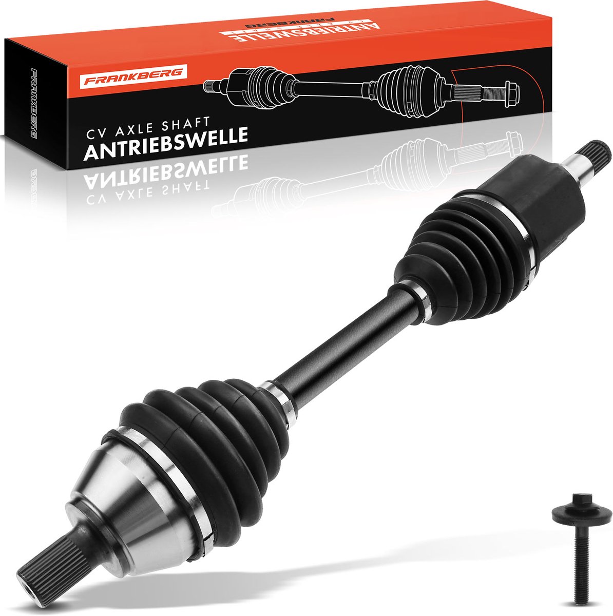 Frankberg 1x aandrijfas vooras links voor Volvo C30 S40 II V50 16L