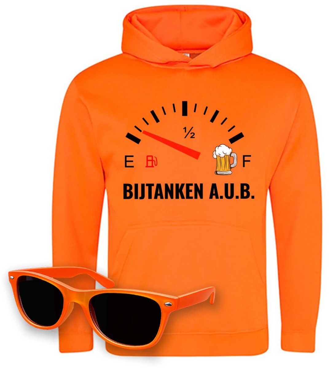 Oranje Trui Nederlands Elftal Voetbal Bier + Zonnebril