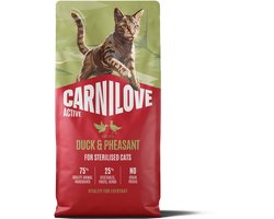 Carnilove active adult sterilised all breeds duck / pheasant