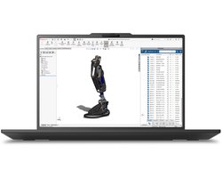 Lenovo ThinkPad P16s Gen 5 (Intel) Intel Core Ultra 7 356H Mobiel werkstation 40,6 cm (16") WUXGA 32 GB LPDDR5x-SDRAM 512 GB SSD NVIDIA RTX PRO 1000 Blackwell Wi-Fi 7 (802.11be) Windows 11 Pro Engels Zwart