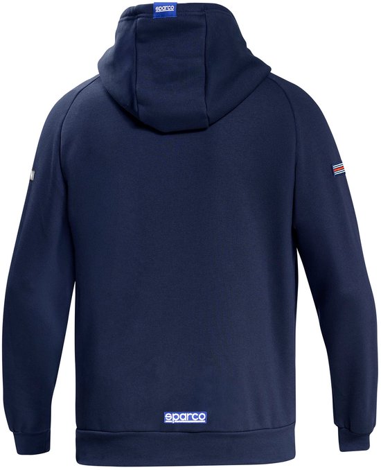 Sparco Hoodie Martini Racing Lancia S4 - Marineblauw van Sparco — afbeelding 2