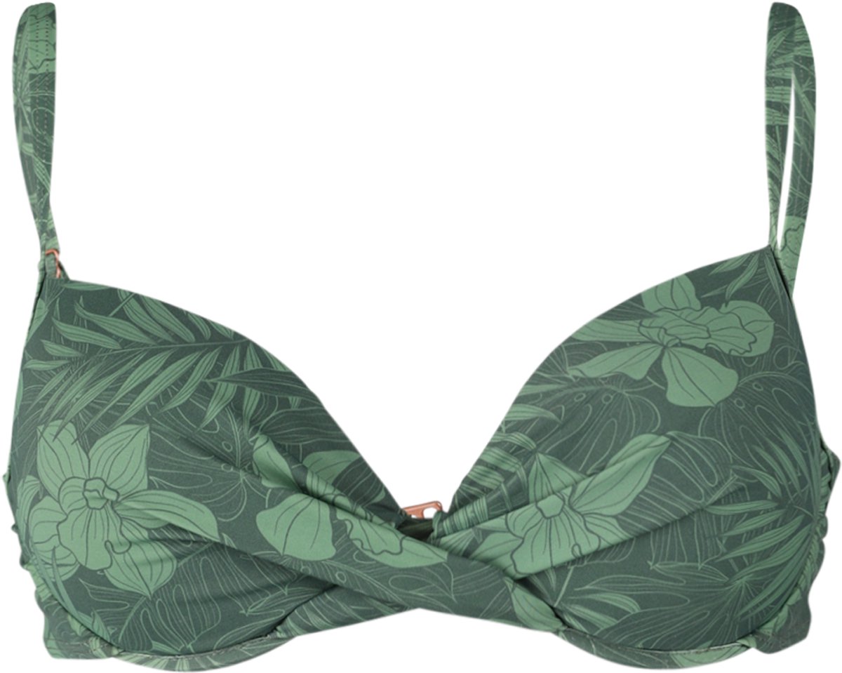 Brunotti Stefana-Leaf Women Bikini Top 36C Juniper