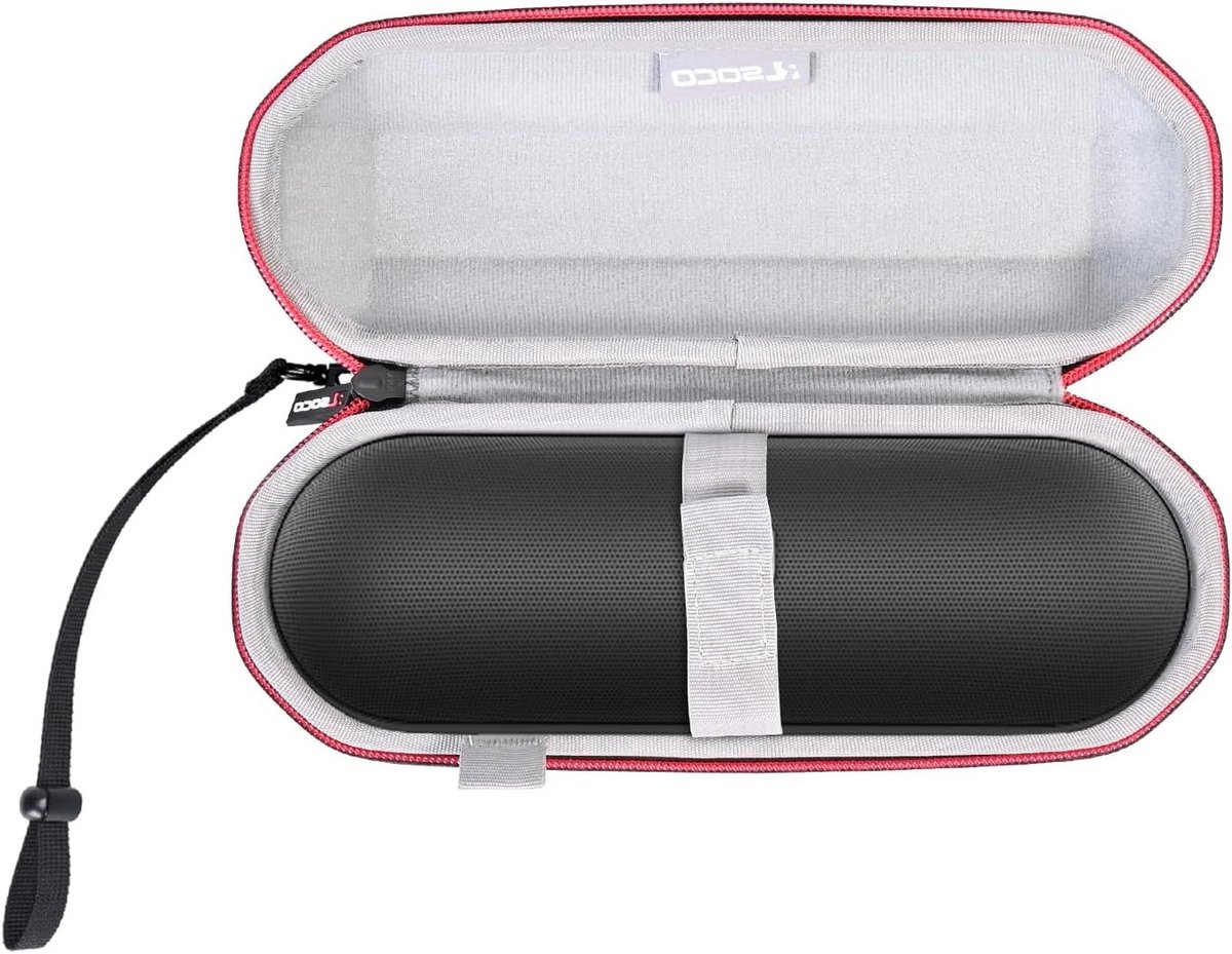 Draagbare Beschermhoes voor Beats Pill en Pill Plus Draadloze Bluetooth Speaker met Extra Opbergruimte en Schokbestendige Bescherming