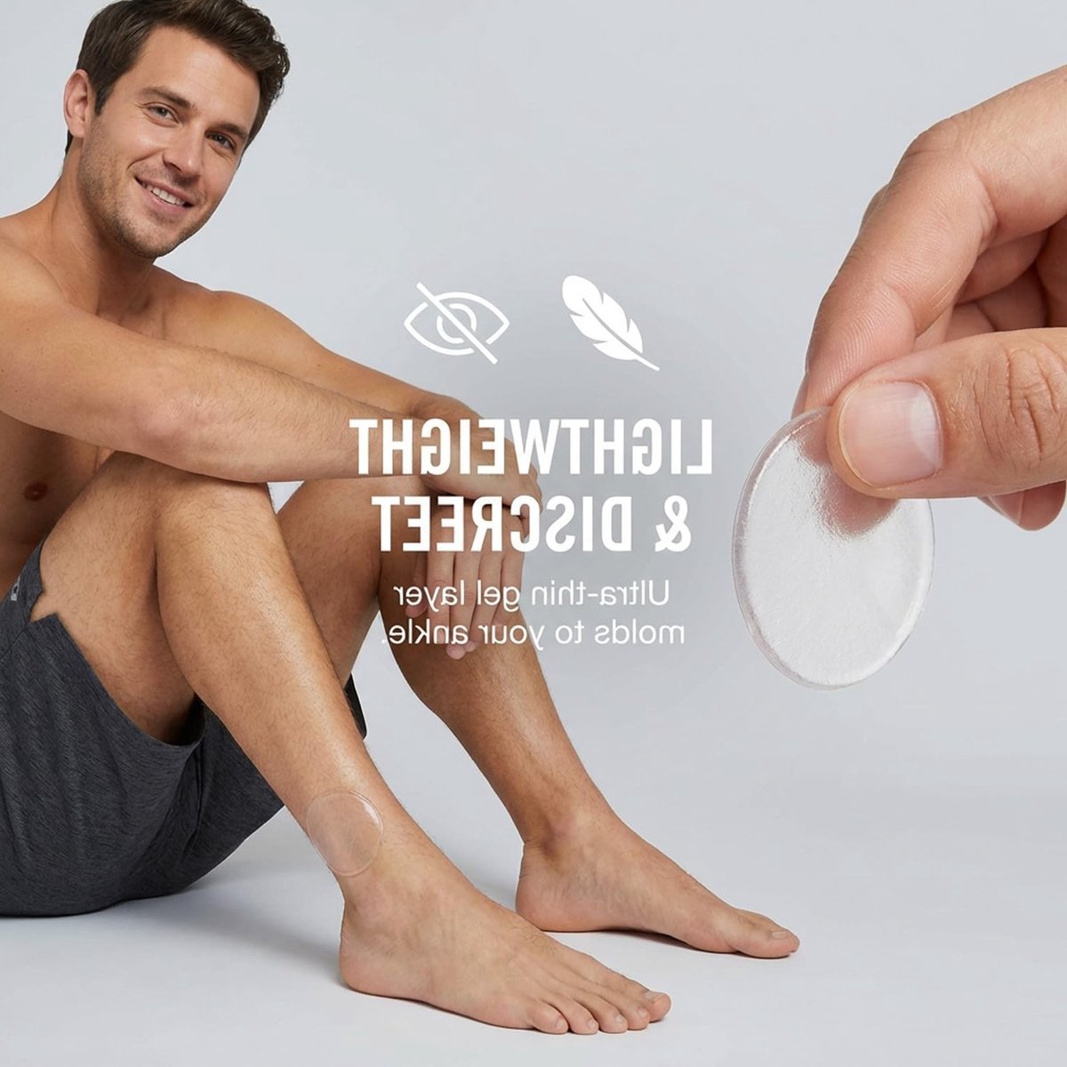 Ankle Gel Pads voor Bescherming en Comfort, Verlicht Druk, Verbetert Bloeddoorstroming, Ideaal voor Schaatsen, Hockey en Inline Skaten