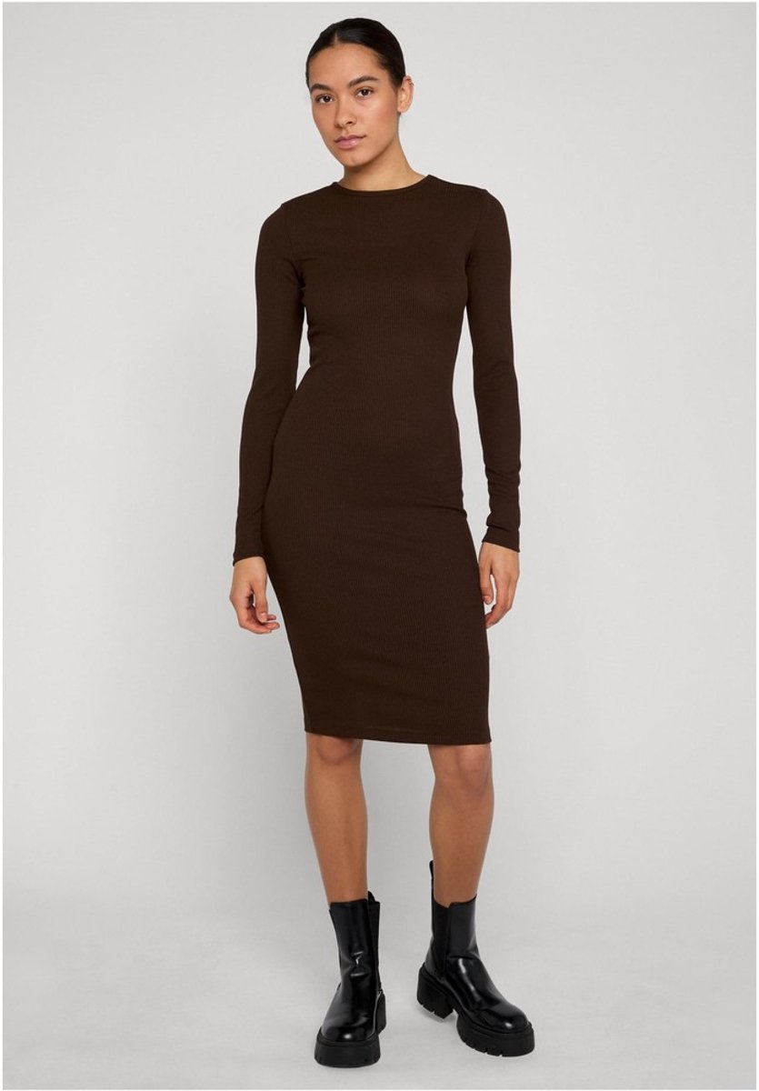 Urban Classics Rib Kokerjurk M Bruin