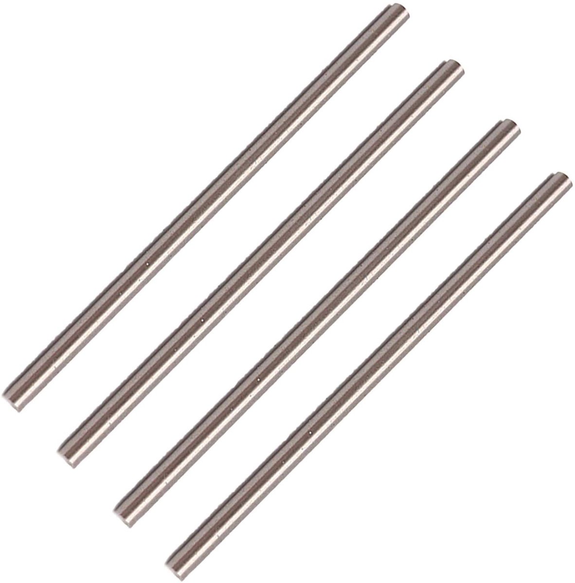 Dailygoody - 1mm Ronde Stalen Staaf - Draaibank Bar - Duurzaam en veelzijdig - 100mm lang - Voor DIY en Craft - 40 stuks - Geschikt voor machines