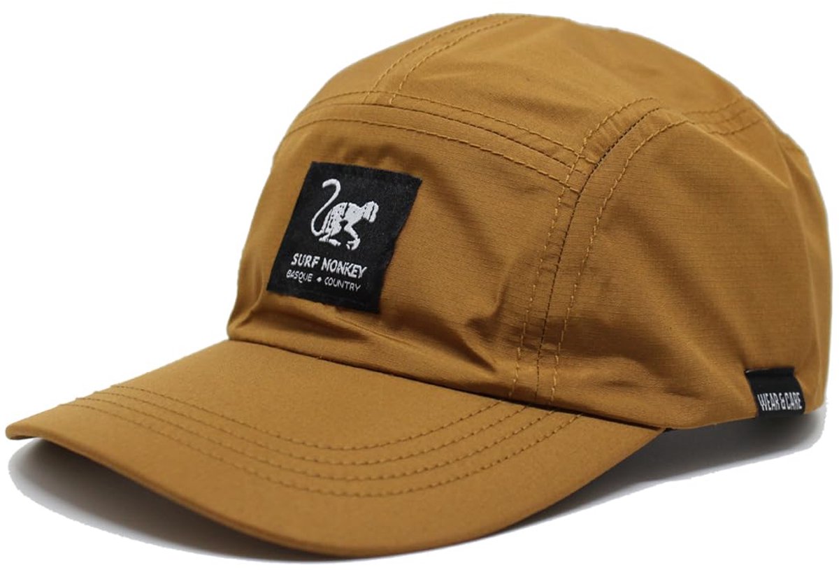 5-panel sportpet - Gerecycled polyester / Waterdicht / Fluorvrije DWR-coating (Earth)