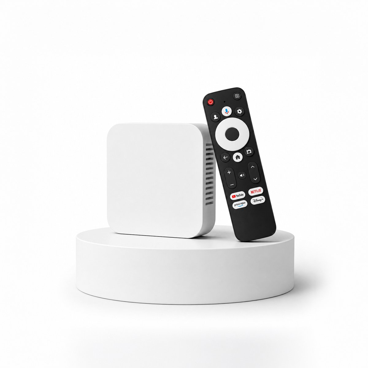 GD2 Chromecast - 4K Ondersteuning - Google Gecertificeerd - Netflix (Wit)