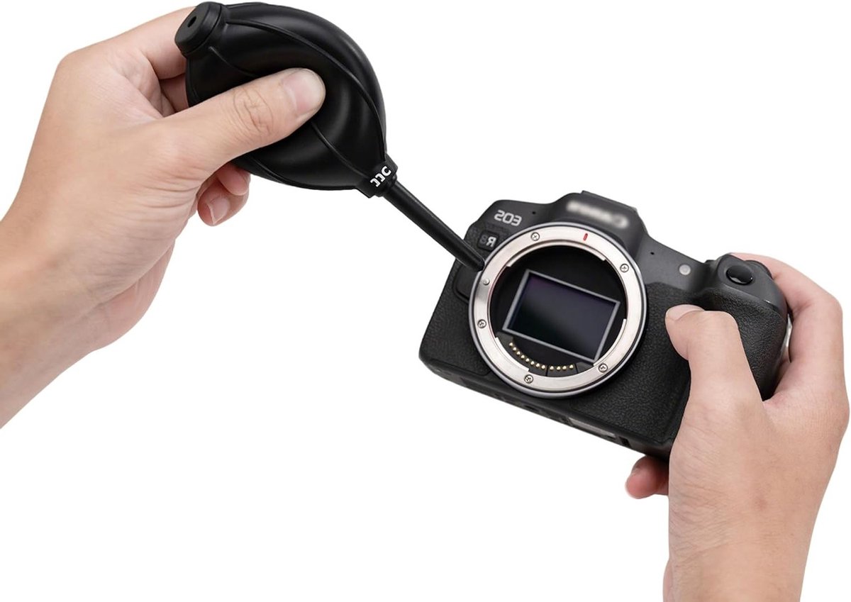 Grote Power Bubble Blower met zachte siliconen tip voor lens, camera, sensor en delicate oppervlakken reinigen
