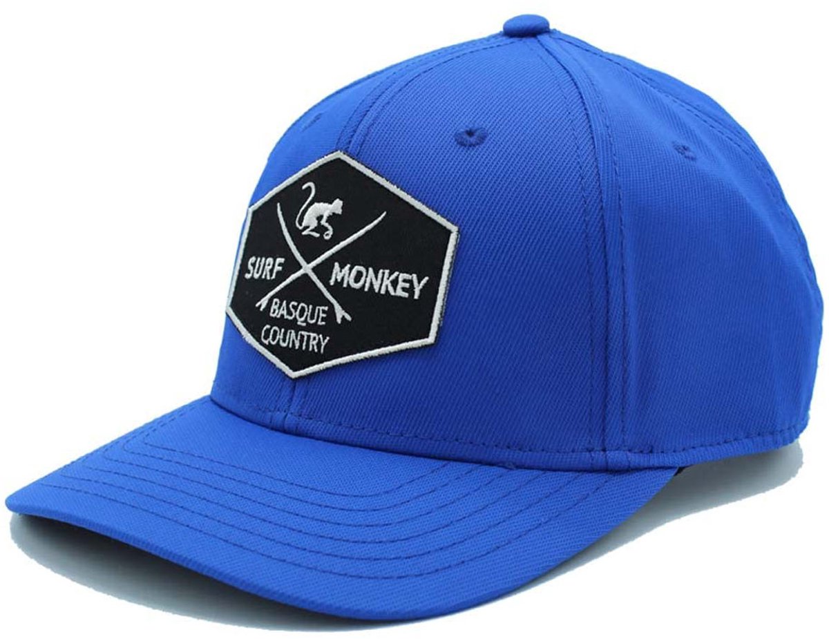 Sport Surf Monkey Cap - Technische pet met UPF50+ zonbescherming (Blauw)