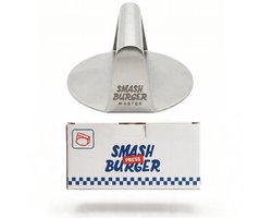 Smashburger Master - Smash Burger Press - Smashburger Pers – Burger press - Roestvrij staal 304 - EU gecertificeerd - Hamburger Smasher – Smashburger Pers – Diameter 14 cm - BBQ accessoire - Smash burger