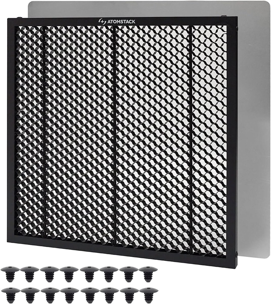 ATOMSTACK F2N Laser Honeycomb Werktafel - 300 x 300 mm - voor lasergraveermachine - Honingraat Laser Bed - Honingraat Werktabel - ATOMSTACK Laser Graveermachine