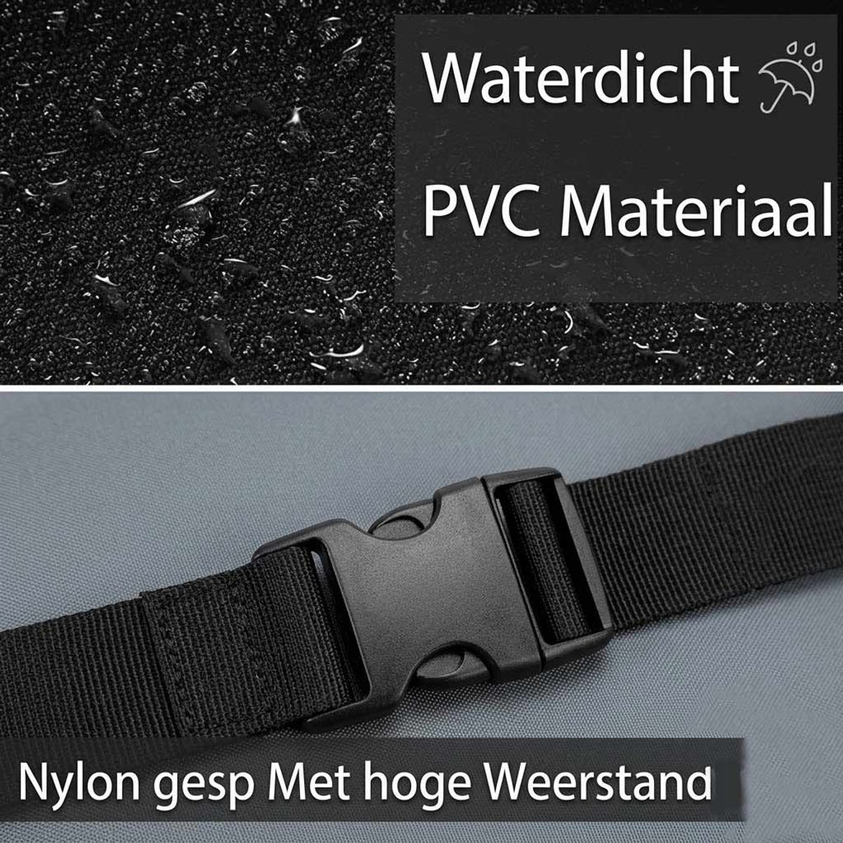 550 L Dakkoffer voor de auto-Dakkoffers met antislipmat-UV-Bescherming- Waterdicht-Opvouwbaar-Met cijferslot-Universeel-reizen-Past op alle Auto's – foto 8