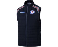 Sparco Martini Racing Frame Bodywarmer MY2024 Bodywarmer - Zwart — Marineblauw