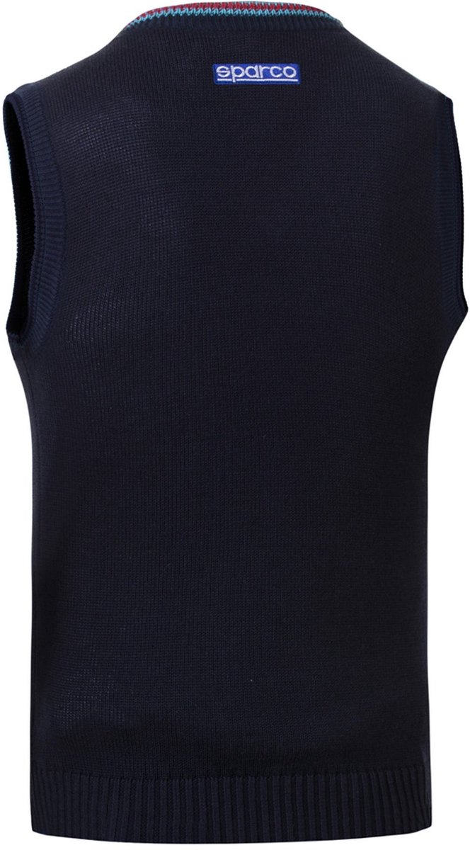 Sparco Martini Racing Vest Katoen Bodywarmer - Zwart - Marineblauw - XXXL van Sparco — afbeelding 3
