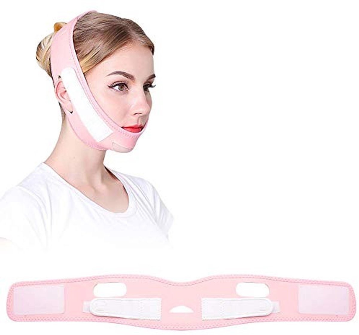 Allecto - Face lifting belt - V-vormig masker - Effectieve