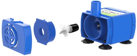 Dailygoody - Submersible Pump - Pet Fountain - Super Quiet - Ash - Low Energy Consumption - Veilig voor huisdieren - Compact formaat — afbeelding 4
