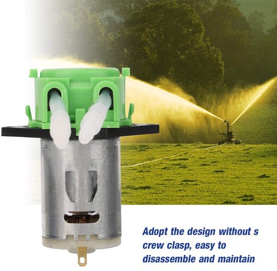 Allecto - Dosing Pump - Peristaltische Pompen - Eenvoudig Onderhoud - Groen - Aquarium Pomp - Chemische Analyse - Geschikt voor Laboratoria - Kwali... van Merkloos — afbeelding 4