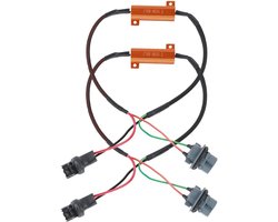 Faisceau de câblage pour clignotant LED, adaptateur 7440 T20 Hyper Flash Fix, solution Canbus sans erreur pour ampoules et résistances T20