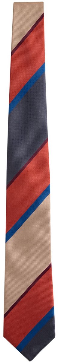 Next - Heren - Gestreepte das - Rood