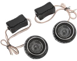 Dailygoody - Dome-tweeter - Heldere klankdetails - 140W - Metallic - Premium auto-luidspreker - Perfect voor muziekgenres - Mini Tweeter