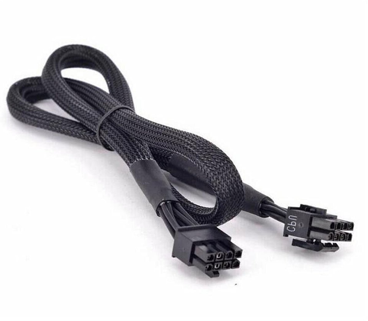 Dailygoody - CPU 8-polig naar 4+4-polig - EPS-ATX stroomkabel - 60CM - Voeding kabel voor Corsair RM1000x RM850x RM750 - Geschikt voor PC - Model NB40...