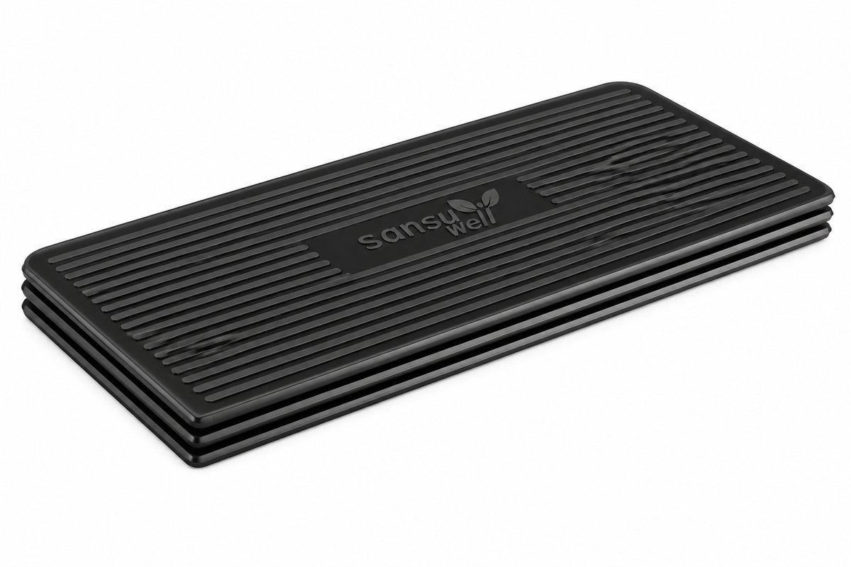 Sundo Gymnastiek opvouwbare mat F6 180 × 60 × 1 cm - Fitness, yoga, pilates en groepslessen - Grijs
