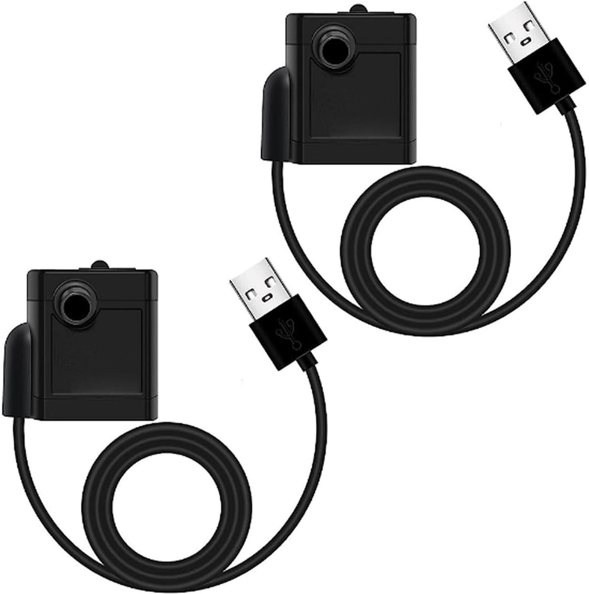 Dailygoody - USB Mini Waterpompen - Ultra Stille Aquarium Pomp - 250L/H 3W - Voor Vijver en Fontein - Efficiënte watercirculatie - Geschikt voor aquar