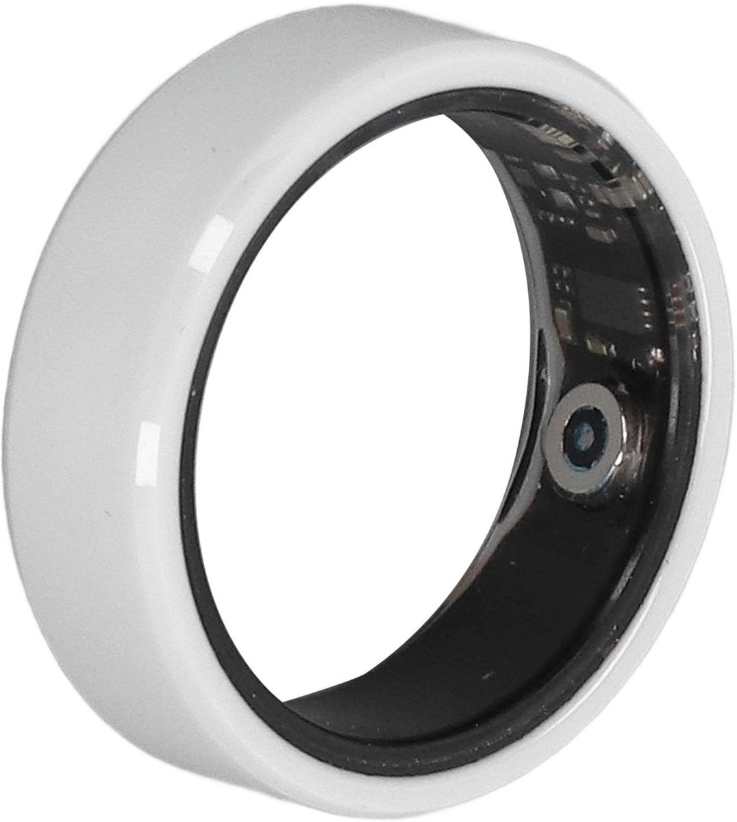 Dailygoody - Smart Ring - Activiteitstracker - Waterdicht - Wit - Hartslagmeter - Slaapmonitor - Geschikt voor heren - Kleur wit