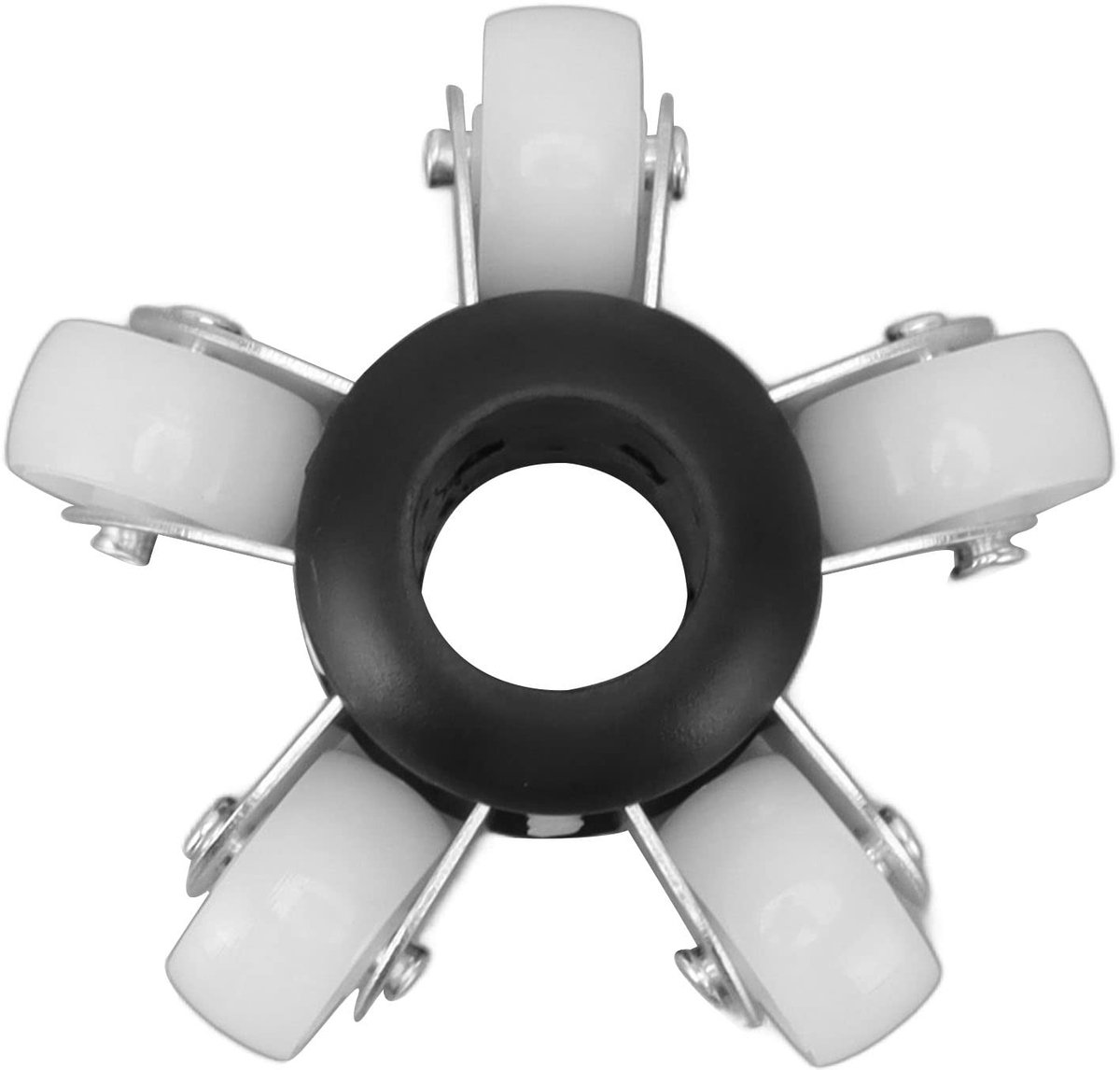 Dailygoody - Roestvrijstalen Geleidingswiel - Buiskanaal Accessoire - 23 mm - Inspectie Camera Toebehoren - Geschikt voor Diverse Buizen - 90 mm Forma