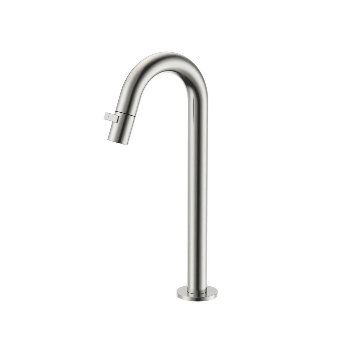 DutchLine - Round XL Fonteinkraan 300mm – Geborsteld staal