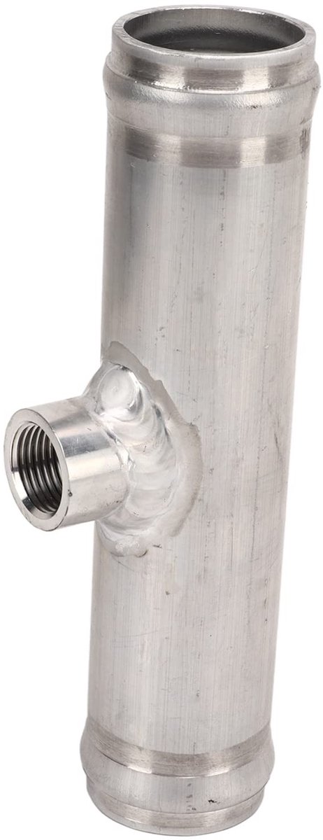 Dailygoody - Inline Radiatorslang Temperatuursensor Adapter - Heavy Duty - Zilver - Universeel Geschikt voor Auto's - Temperatuursensor Adapter