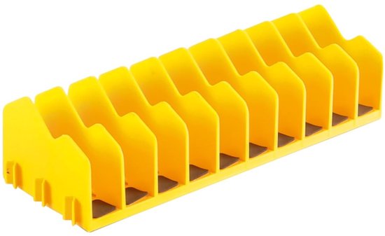 Allecto - Tangenhouder - Gereedschapskistorganizer - Antislip rubberen basis - Geschikt voor 7,6 cm hoge lades - 10 tangen - Compact ontwerp van Merkloos — afbeelding 5
