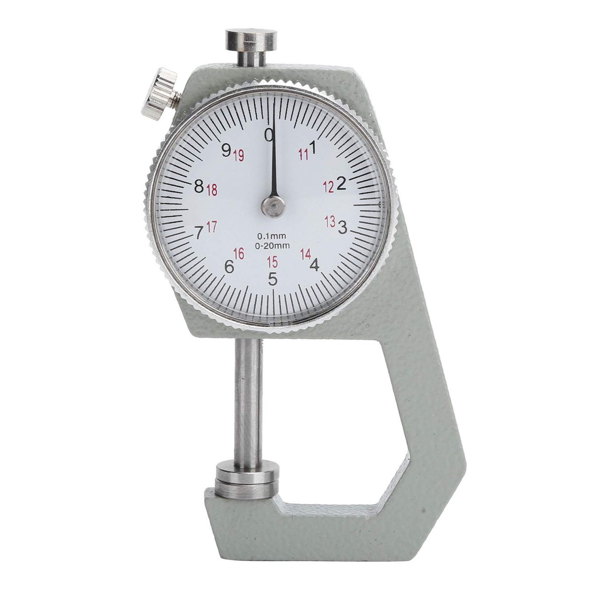 Dailygoody - Metaalmeter Dikte Gereedschap - Nauwkeurige Diktemeter - Ideaal voor Sieraden en Horloges - 0-20 Mm - Handig en Precisie - Voor Papier en..