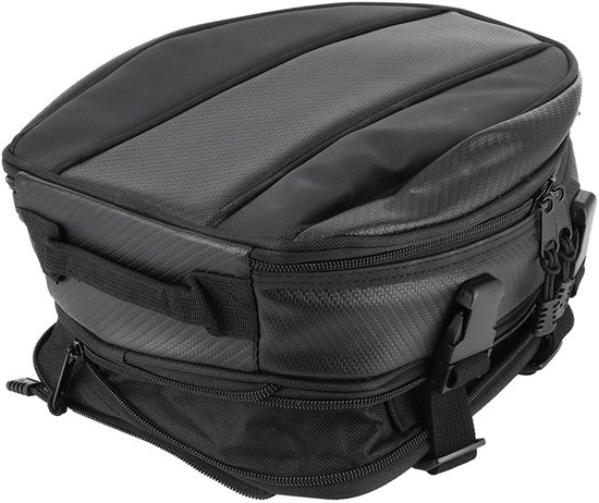 Dailygoody - Motorfiets Achterbanktas - Waterdichte Rugzadel Bagagetas - Grote capaciteit - Anti-kras en anti-slip - Geschikt voor motoren - Formaat 3