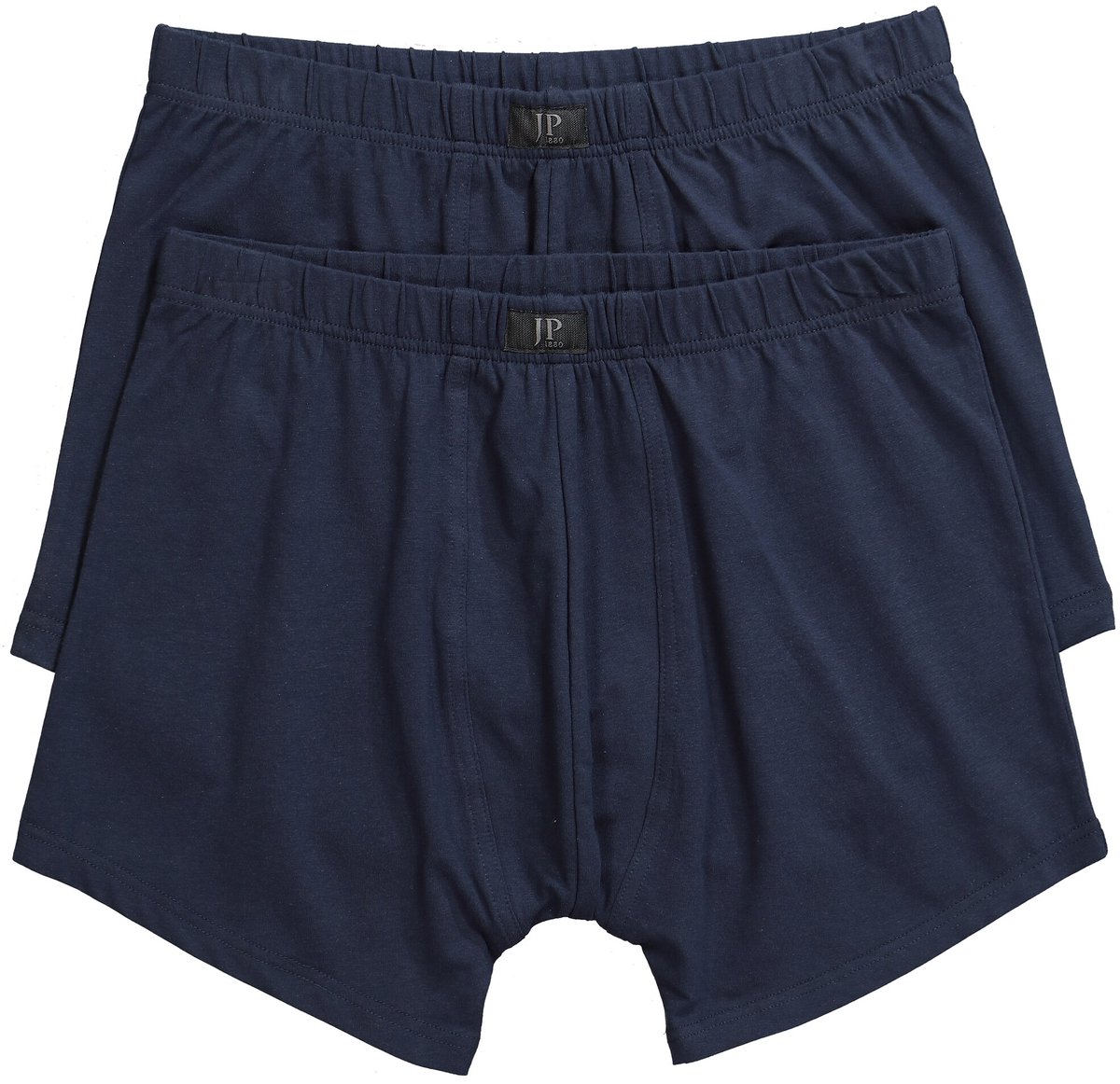 JP 1880 - Heren - Midpants set van 2 onderbroek OEKO-TEX - Navy blauw - Maat 5XL