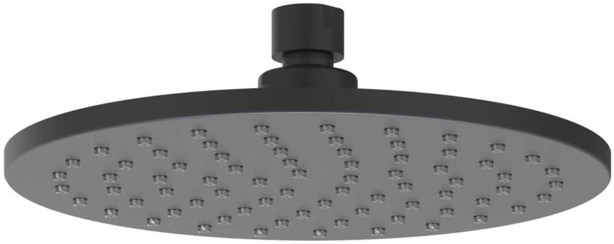 IVY Hoofddouche Medium 20 cm - Mat Zwart