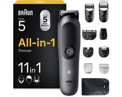Braun All-in-One Series 5 AIO5560 Style Kit – Baardtrimmer - Tondeuse en Lichaamstrimmer in 1