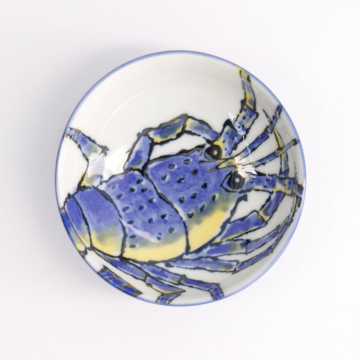 Tokyo Design Studio - Seafood - Sausschaaltje - Kreeft - Blauw - 9,5x3cm - 150ml