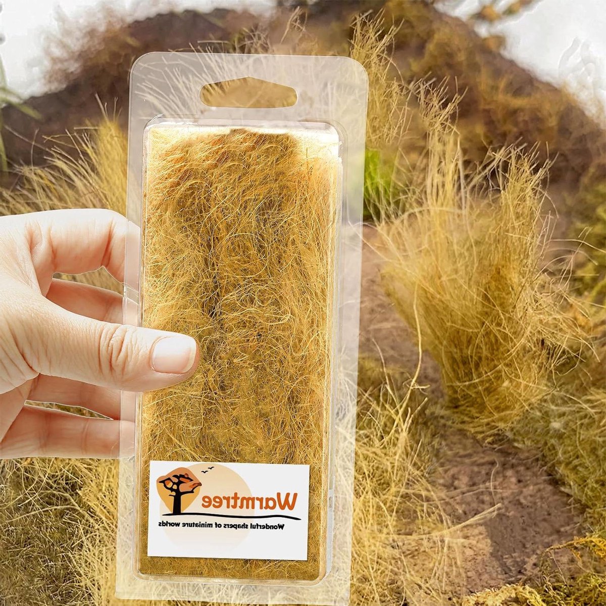 Miniatuur Gras - Model Gras - Landschap Bouwen - Realistisch Gestileerd - 18 gram - Groen